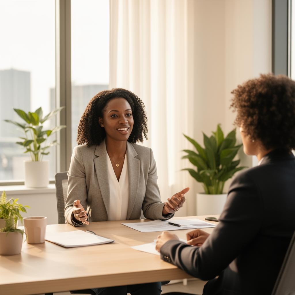 Séance de coaching en présentiel